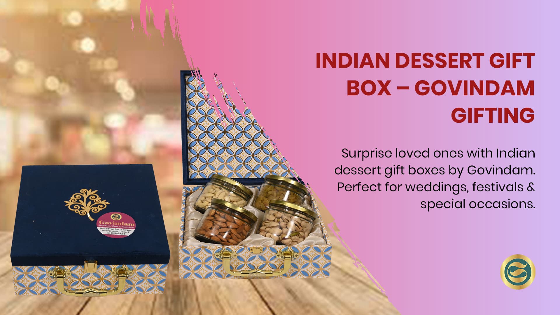 Indian Dessert Gift Box – Govindam Gifting