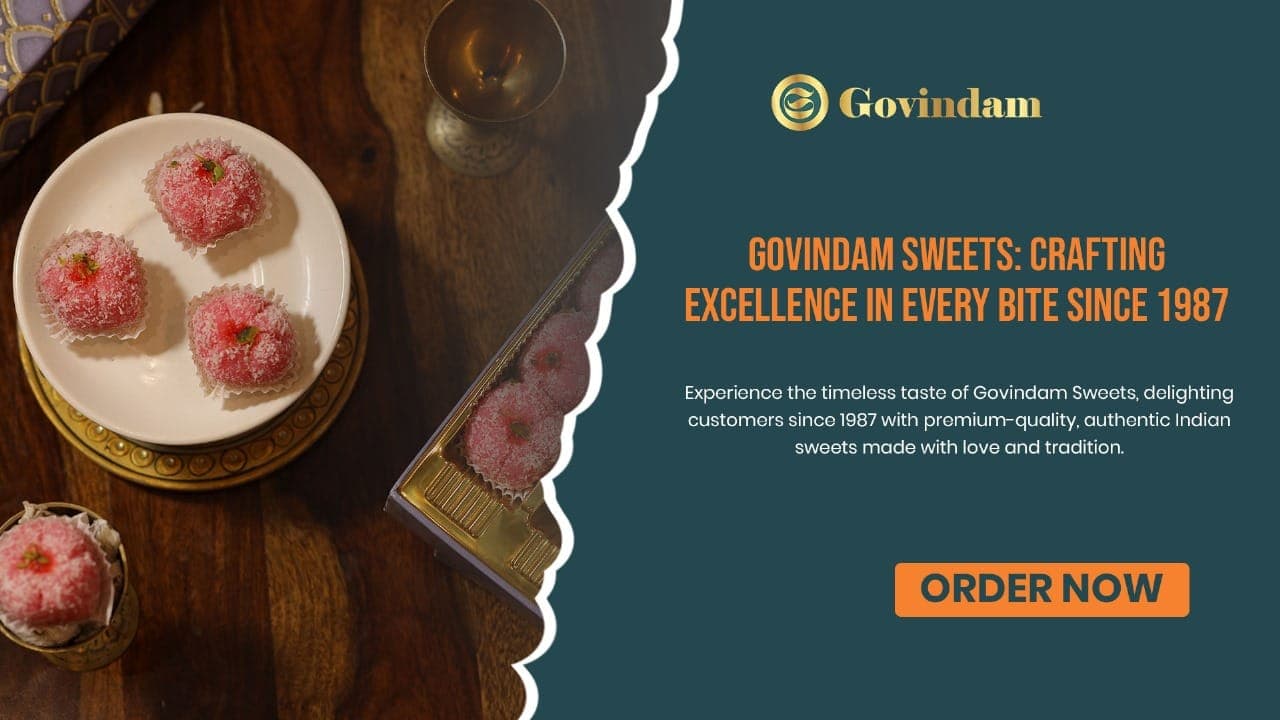 Experience Authentic Indian Sweets in USA: Govindam's Traditional Mithai Delivery Service